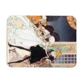 ヴィンテージ・トゥエルブ・ダンシング・プリンセス by ケイ・ニールセン マグネット (横)