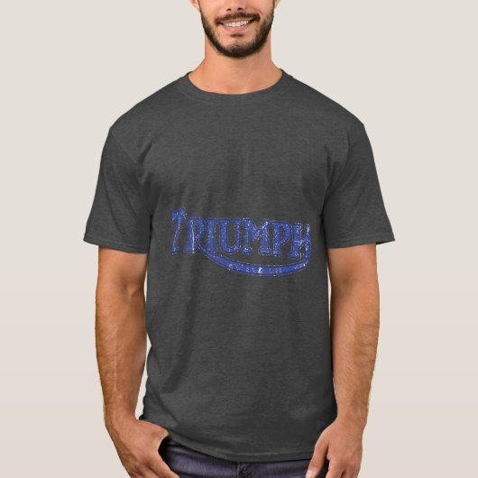 ヴィンテージ トライアンフ レトロ Tシャツ (正面)