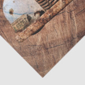 ヴィンテージ·トラック·ウ素朴ッド 薄葉紙 (詳細)