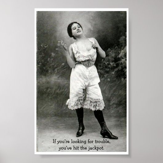 ヴィンテージ – トラブルを探して ポスター (正面)