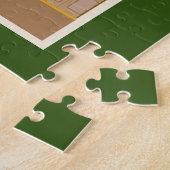 ヴィンテージ·トラベルのポスタ絵画ースペインの火災作品 ジグソーパズル (側面)