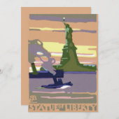 ヴィンテージ・トラベルの自由の女神 (正面/裏面)