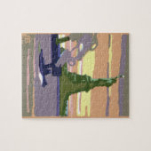 ヴィンテージ・トラベルの自由の女神 ジグソーパズル (横)