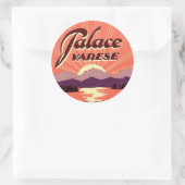 ヴィンテージ&トラベルステッカー ラウンドシール (バッグ)