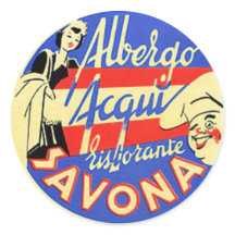 ヴィンテージ&トラベルステッカー