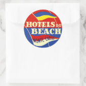 ヴィンテージ&トラベルステッカー ラウンドシール (バッグ)