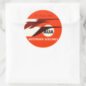 ヴィンテージ&トラベルステッカー ラウンドシール (バッグ)