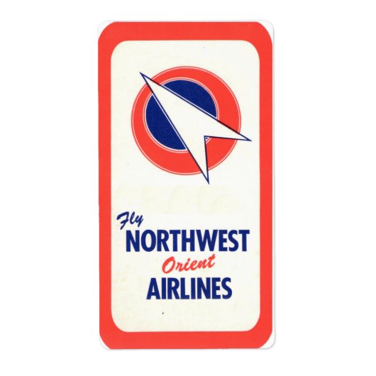 ヴィンテージ&トラベルステッカー ラベル (正面)