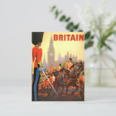 ヴィンテージ トラベルポスター イギリス王室衛兵 ポストカード (スタンド正面)