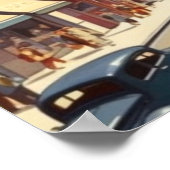 ヴィンテージ トラベルポスター ニューヨークシティ ポスター (角)