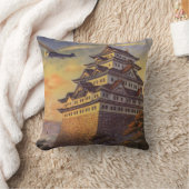 ヴィンテージ トラベル ジャパン, 日本の五重塔 航空機 クッション (ブランケット)