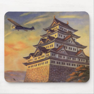 ヴィンテージ トラベル ジャパン, 日本の五重塔 航空機 マウスパッド