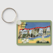 ヴィンテージ トラベル, ルイジアナ・ガルフよりのご挨拶 キーホルダー (裏面)