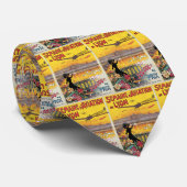 ヴィンテージ トラベル、航空 航空機、リヨン、フランス ネクタイ (ロール)