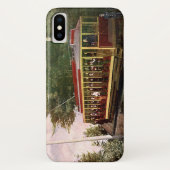 ヴィンテージ トロリーバス 旅行 交通 Case-Mate iPhoneケース (裏面)