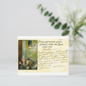 ヴィンテージ，ドイツ初期葉書， 1900 ポストカード (スタンド正面)