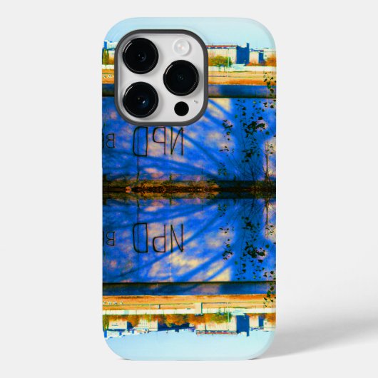 ヴィンテージ ドイツ ベルリンの壁 Case-Mate iPhoneケース (裏面)