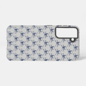 ヴィンテージ ドクロ＆クロスボーン SAMSUNG GALAXYケース (裏面横)