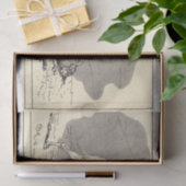 ヴィンテージ·ドッグ·エフェメラ·デコパージュ·ホイペット 薄葉紙 (ギフト)