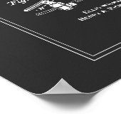 ヴィンテージ ドラムセット設計図 ポスター (角)