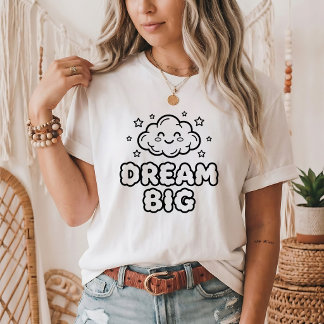 ヴィンテージ ドリーム ビッグ クラウド SVG ユニセックス Tシャツ