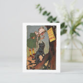 ヴィンテージ・ドロシーとトトが気を配る ポストカード (スタンド正面)