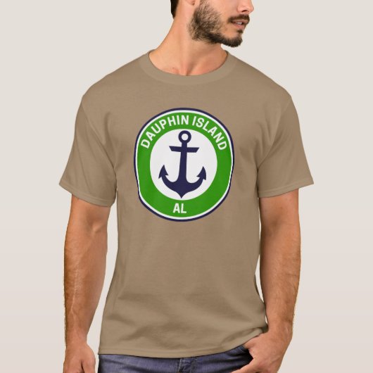 ヴィンテージ ドーファン島 アラバマ州 Tシャツ (正面)
