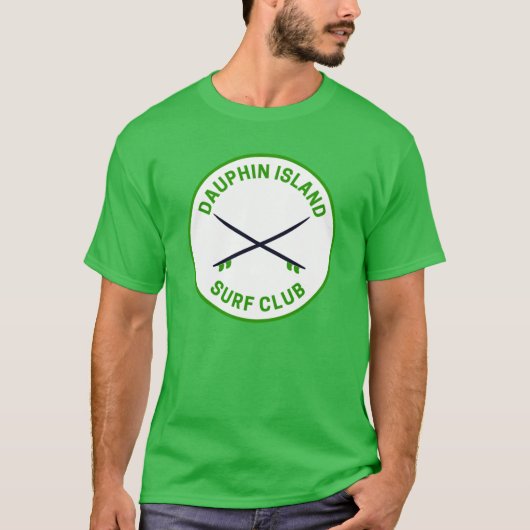 ヴィンテージ ドーファン島 アラバマ サーフクラブ Tシャツ (正面)