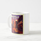 ヴィンテージ ナッシュビル テネシー州 コーヒーマグカップ (正面左)