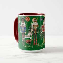 ヴィンテージ・ナッツクラッカー・ソルジャーズ クリスマスコーヒー マグカップ
