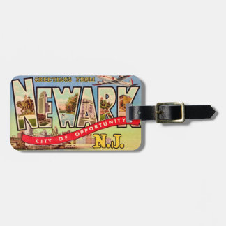 ヴィンテージ　ニューアーク　NJ ラゲッジタグ