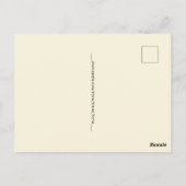 ヴィンテージ ニューメキシコ州 グリーティング ポストカード (裏面)