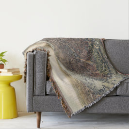 ヴィンテージ ニューヨークシティ, マンハッタン, ブルックリンブリッジ スローブランケット