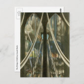 ヴィンテージ ニューヨーク アーキテクチャー, ブルックリン橋 ポストカード (正面/裏面)