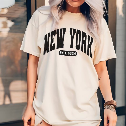 ヴィンテージ ニューヨーク シャツ、女性への愛国的なギフト Tシャツ