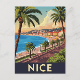 ヴィンテージ ニース フランス 旅行 ポストカード