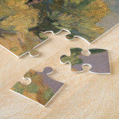 ヴィンテージ ネイティブアメリカンズ、ダン頓によるクロウ・アウトライアー ジグソーパズル (側面)