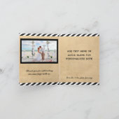 ヴィンテージ ネイティブ アンカー - サンクス ノート カード (内部)