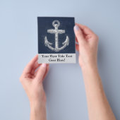 ヴィンテージ ネイティブ アンカー チラシ (手)