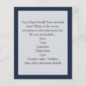 ヴィンテージ ネイティブ アンカー チラシ (裏面)