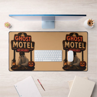 ヴィンテージ ネオン ゴーストモーテル ハロウィン スプーキー デスクマット