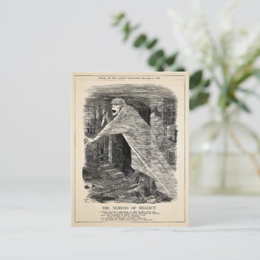 ヴィンテージ「ネグレクトのはがき」 ポストカード (スタンド正面)