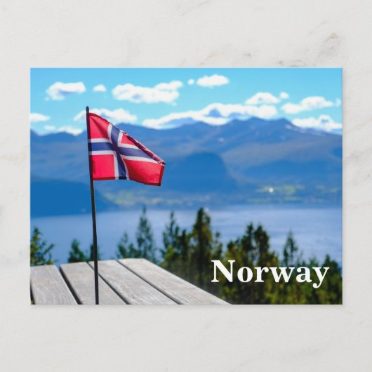 ヴィンテージ ノルウェー 旅行 観光 ポストカード (正面)