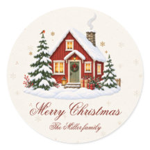 ヴィンテージ ノルディック クリスマスコテージ ホリデーパーティー