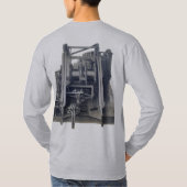 ヴィンテージ・ノースウェスト・クレーン・ショベル重装置 Tシャツ (裏面)