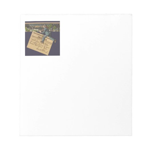 ヴィンテージ ノートパッド (正面)