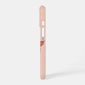 ヴィンテージ・ハイビスカス デュオ iPhone 16ケース (左側面)