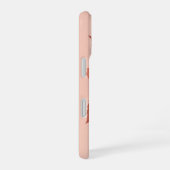 ヴィンテージ・ハイビスカス デュオ iPhone 16ケース (右側面)