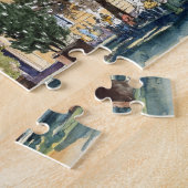 ヴィンテージ ハウス ファビュラス カラフル ロマンス キャッスル ジグソーパズル (側面)