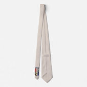 ヴィンテージ ハグウォーツ™ エンブレムスタンプ入り ネクタイ (裏面)